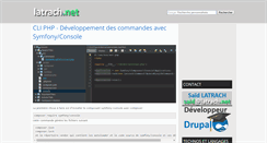 Desktop Screenshot of latrach.net